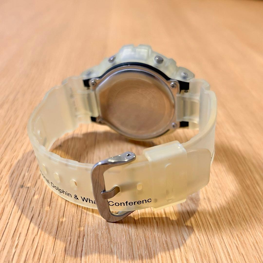 カシオ G-ショック DW-6900K-8AT スケルトン イルカクジラモデル