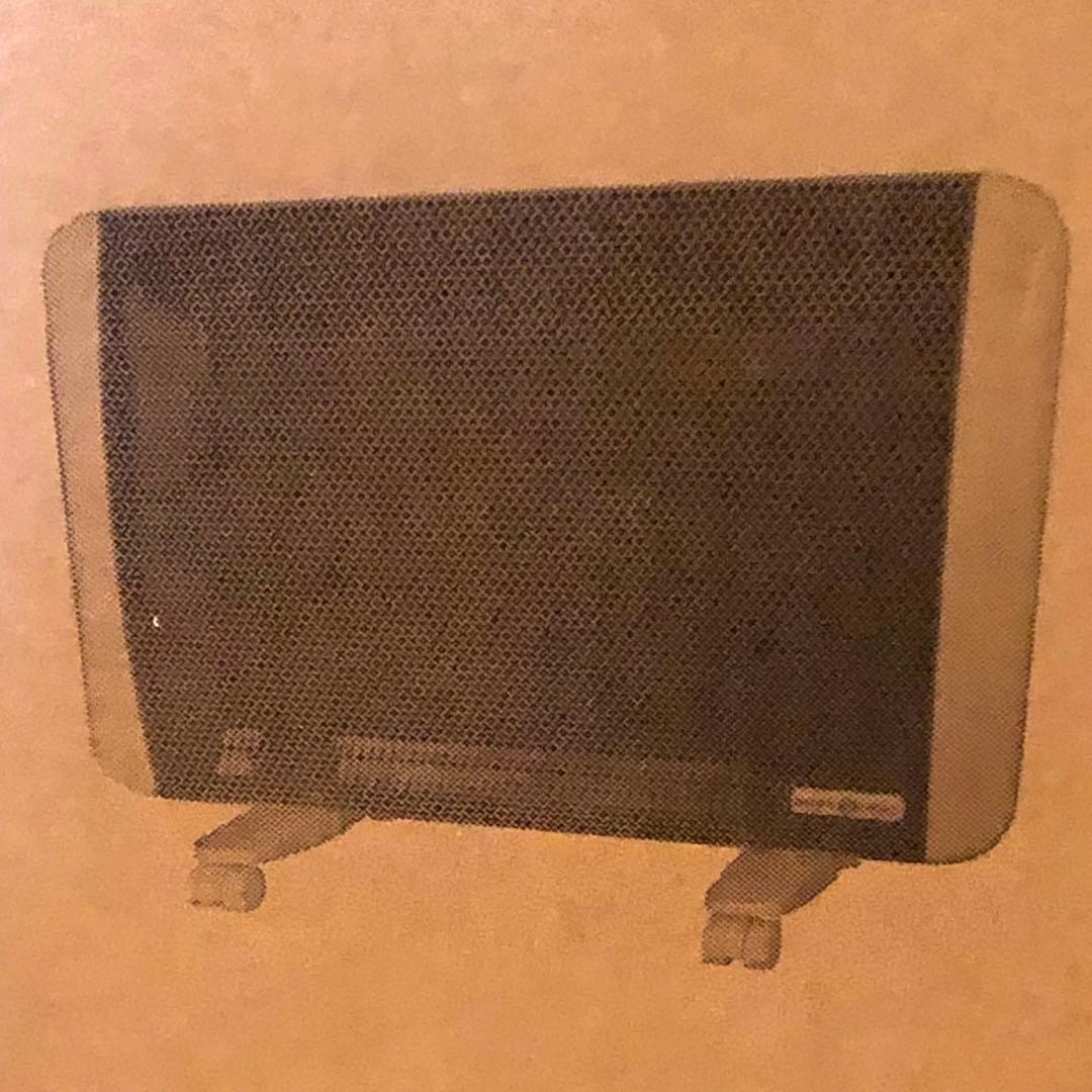 【新品未使用】グリーンウッド　パネルヒーター　GEP -1000A Wホワイト