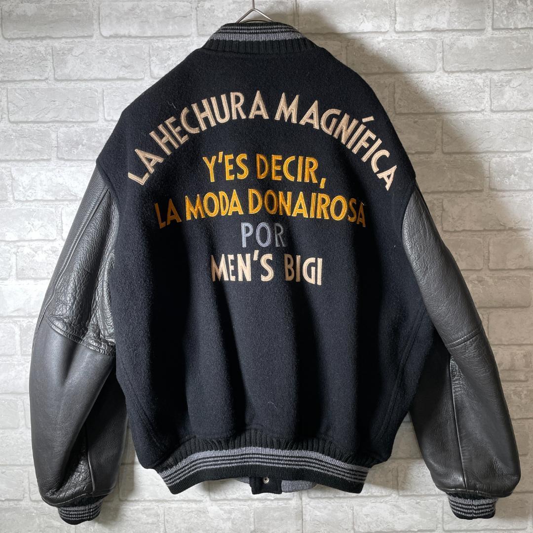 激レア ☆ 80's ビンテージ MEN'S BIGI メンズビギ スタジャン - メルカリ