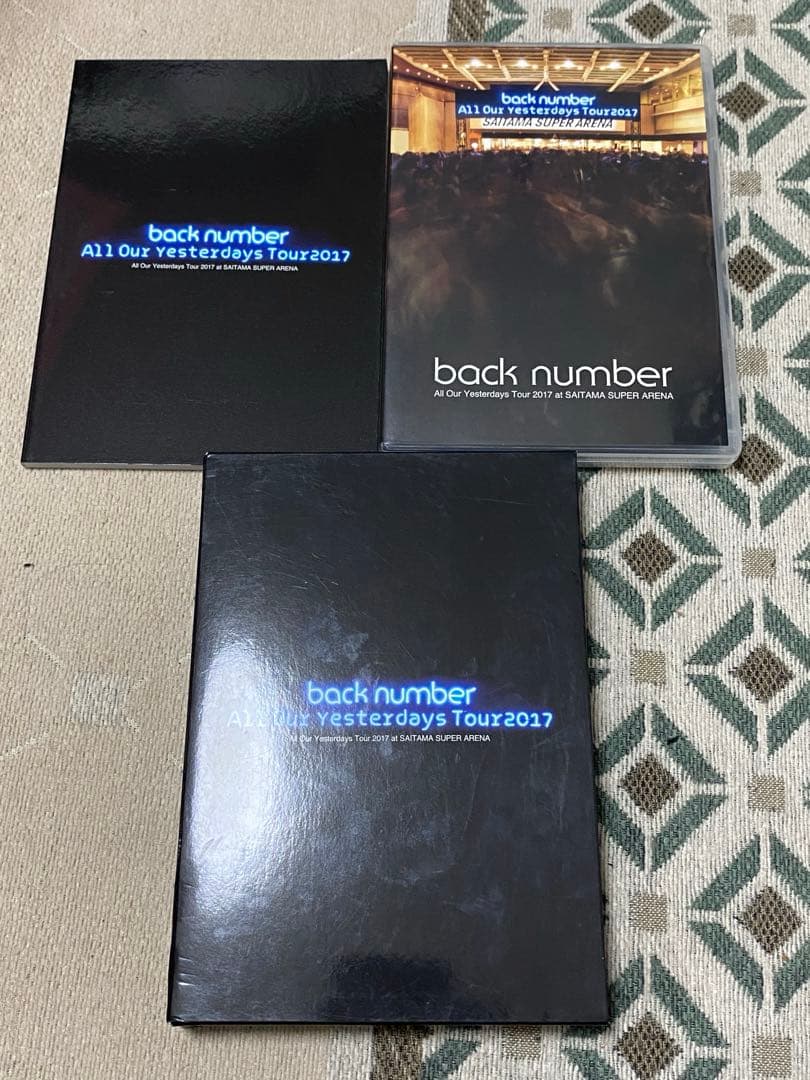 back number DVD初回限定版4枚セット+ユーモア　MV