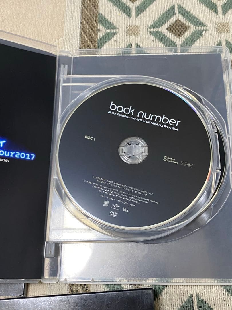 back number DVD初回限定版4枚セット+ユーモア　MV