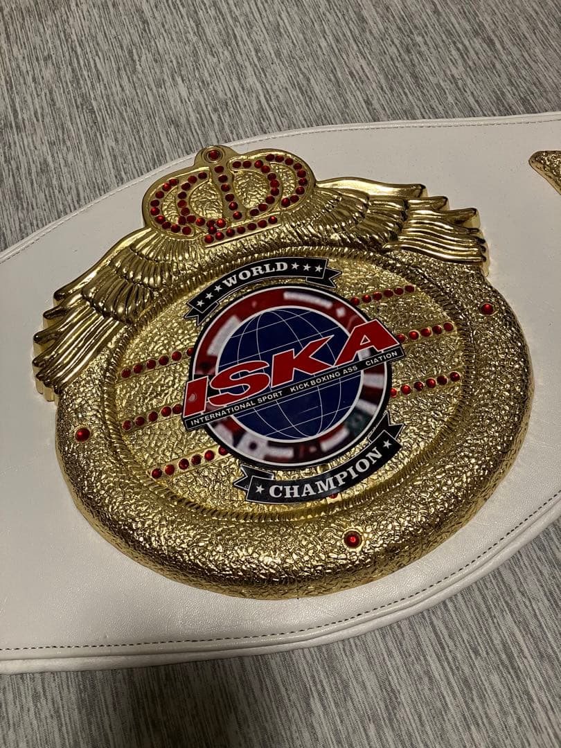 魂の極限値下げ】ISKA チャンピオンベルト レプリカ キックボクシング