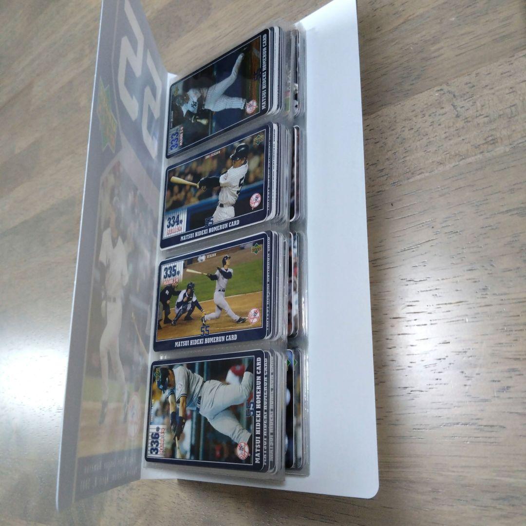 松井秀喜ホームランカード コンプリート558枚 フォルダー7冊付き
