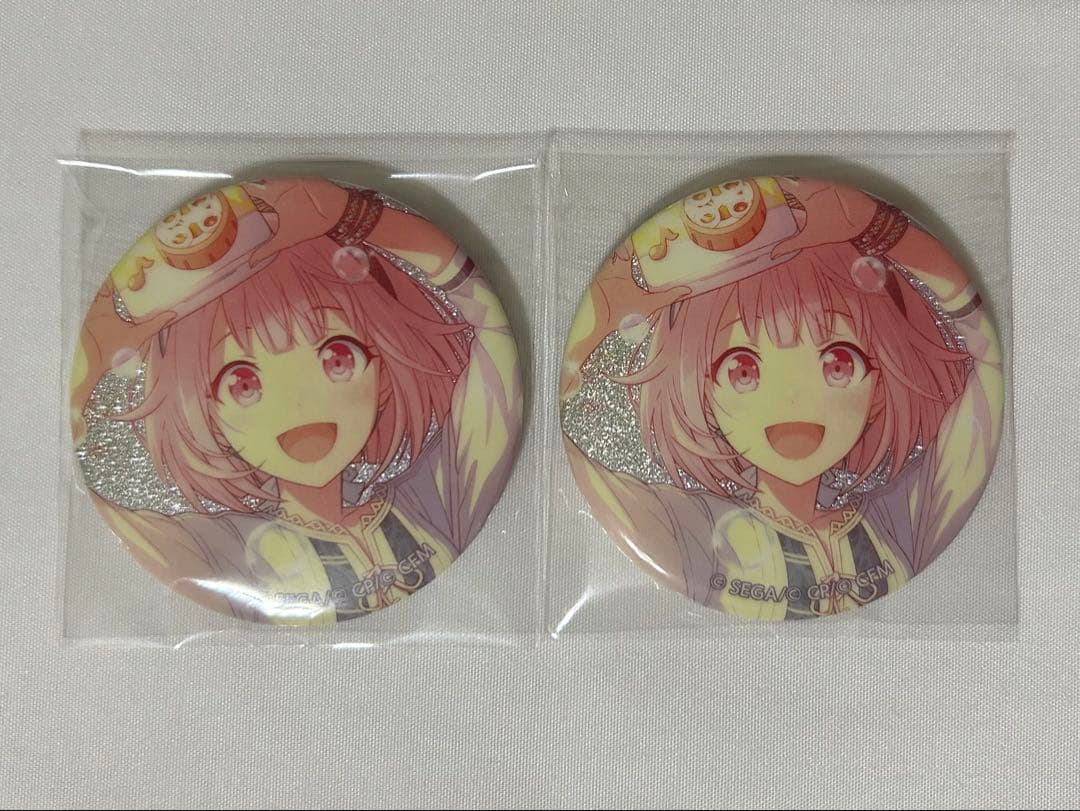 プロセカ 鳳えむ グリッター缶バッジ 32c - メルカリ