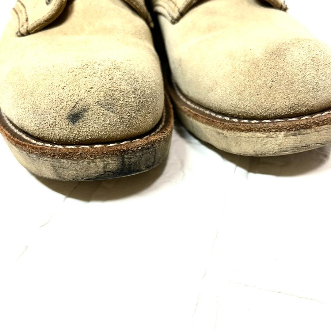 レッドウィング　８１６７　プレーントゥ　スエード　25.0cm 7D　ブーツ