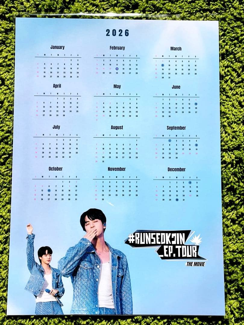 BTS JIN 映画 RUNSEOKJIN 韓国 特典 ジン トレカ ポスター - メルカリ