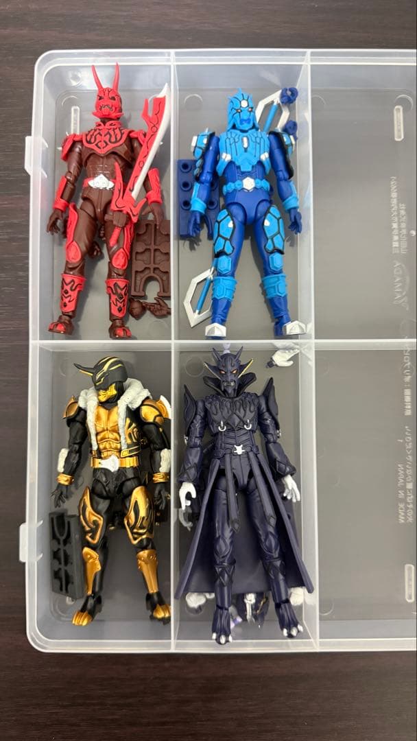 SHODO-X 電王 イマジン4体セット SHODO-X 仮面ライダー電王 モモタロスイマジン＆キンタロスイマジン