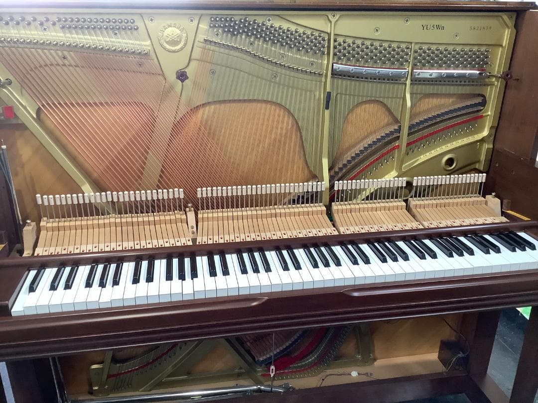 ☆58971【アップライトピアノ】YAMAHA YU5Wn - メルカリ