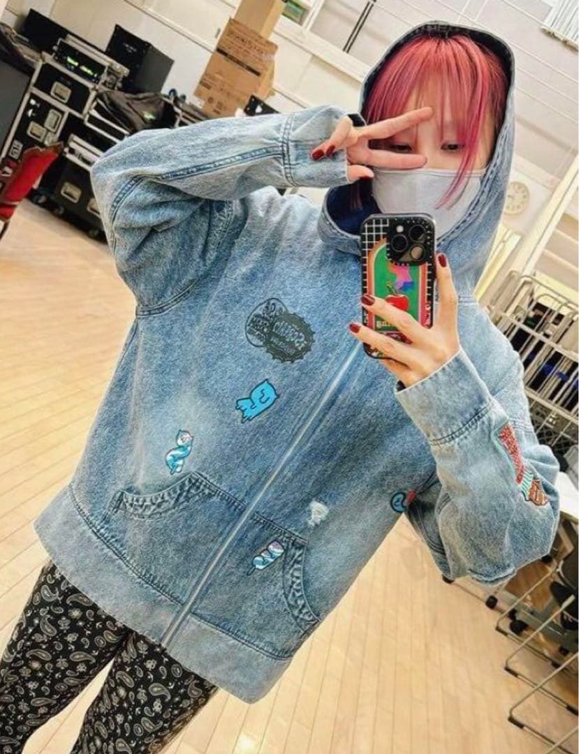 新品 LiSA デニムパーカー ～i SCREAM Ver.～ Mサイズ - メルカリ