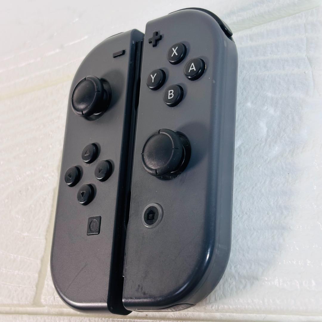 純正 Nintendo Switch Joy-Con グレー L/R 動作確認済 - メルカリ