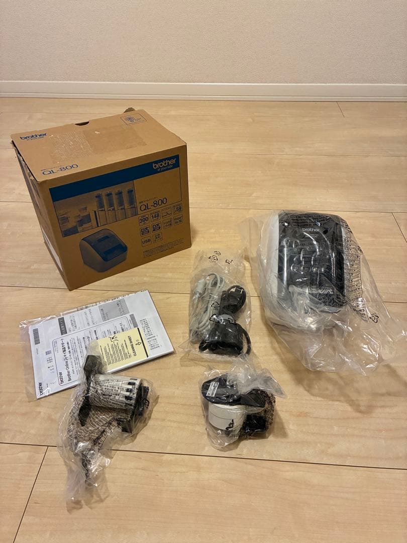 【新品未使用】brother QL-800 ラベルプリンター 楽天市場】ブラザー 感熱ラベルプリンター QL-800 QL800 ラベル