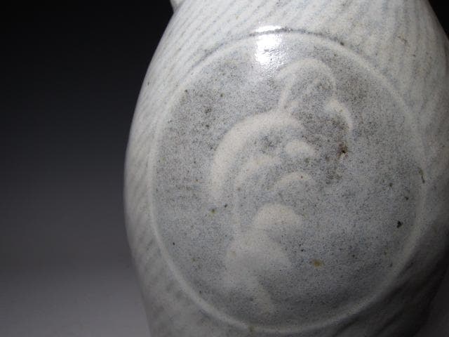 島岡達三 地釉縄文象嵌草花文壷 縄文象嵌技法 名工の逸品！o566 - メルカリ