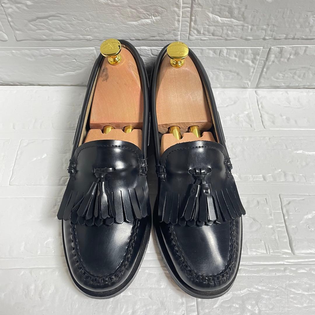 【極美品】G.H.BASS キルトタッセルローファー BA41020 24cm