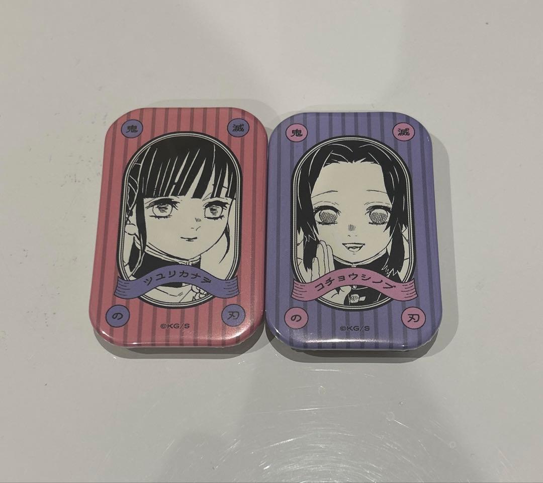 鬼滅の刃 胡蝶しのぶ 栗花落カナヲ スクエア缶バッジ - メルカリ