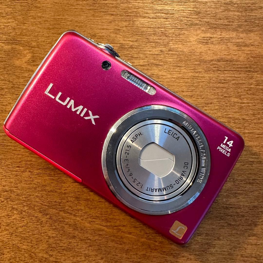Panasonic デジタルカメラ/デジカメ LUMIX/ ルミックス ピンク - メルカリ