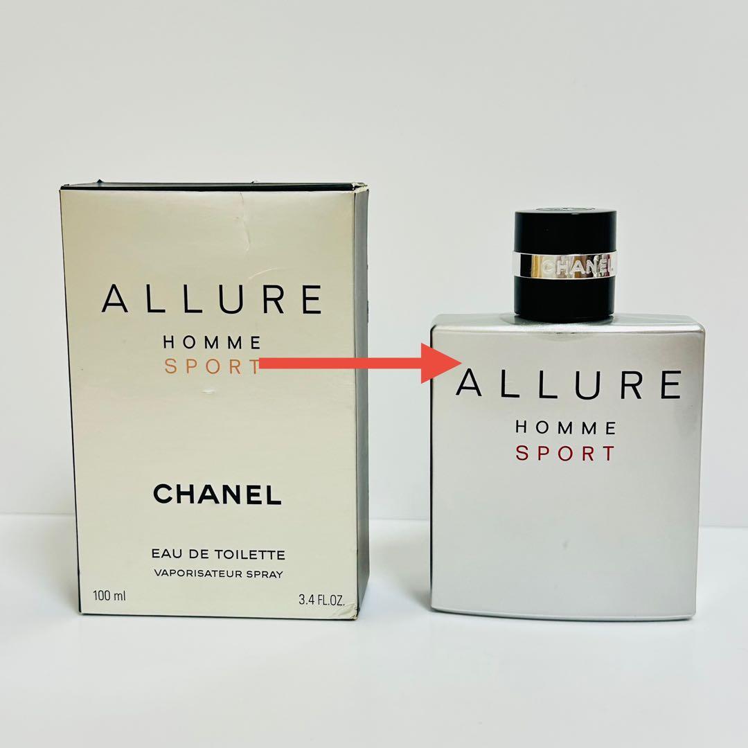 シャネル　アリュールオム　スポーツ　オードトワレ　香水　100ml CHANEL（シャネル） [正規ラッピング済] アリュール オム スポーツ