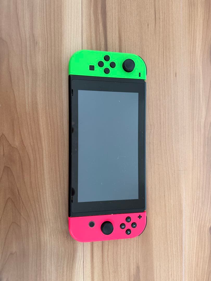 Nintendo Switch 本体 グリーン/ピンク、ジャンク品 任天堂（Nintendo） Nintendo Switch 本体 Joy-Con (L) ネオングリーン