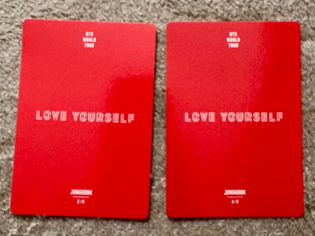 BTS Jungkook グク ミニフォト トレカ 2枚 - メルカリ