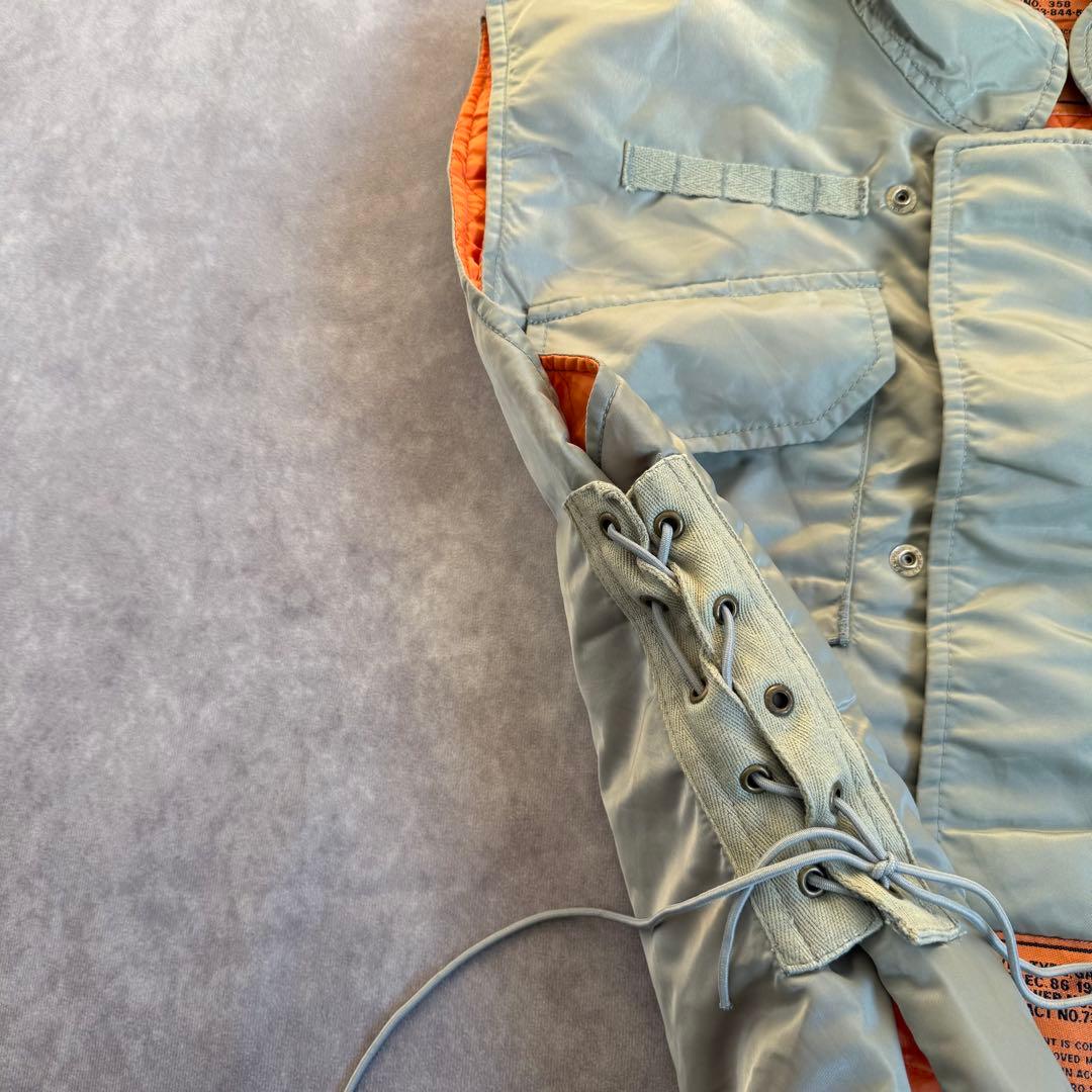 Schoot ライナーベスト 86 19-M5 グレー フライトジャケット - メルカリ