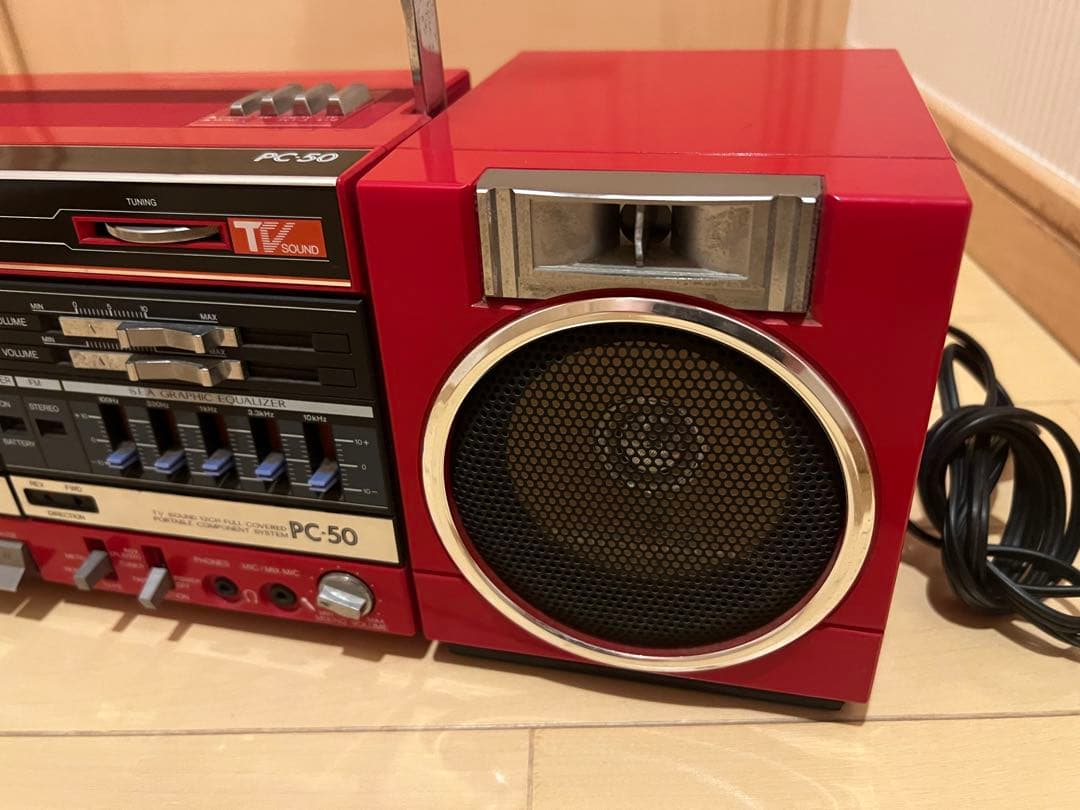 今本様専用 Victor PC-50 ラジカセ オートリバース 【昭和レトロ