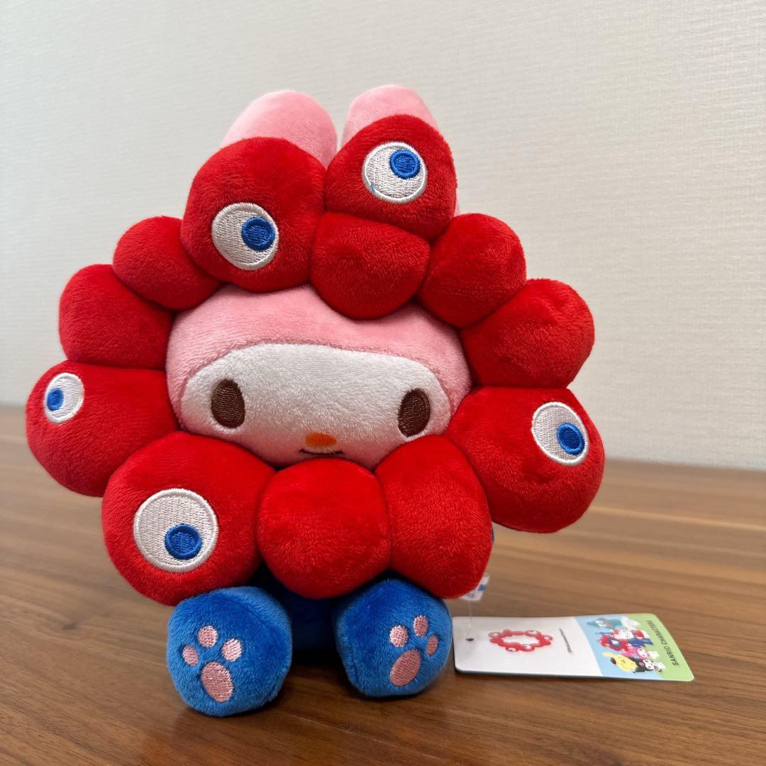 限定品】万博ミャクミャク サンリオ マイメロディぬいぐるみM ＋おまけ