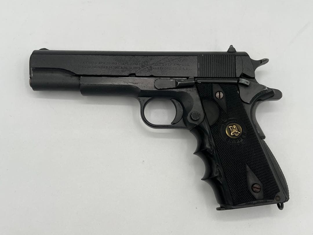 M1911A1 ミリタリーモデル WA ウエスタンアームズ ガバメント コルト 永遠の定番モデルをブラスト＆ソリッド仕上げで再現「ウエスタン