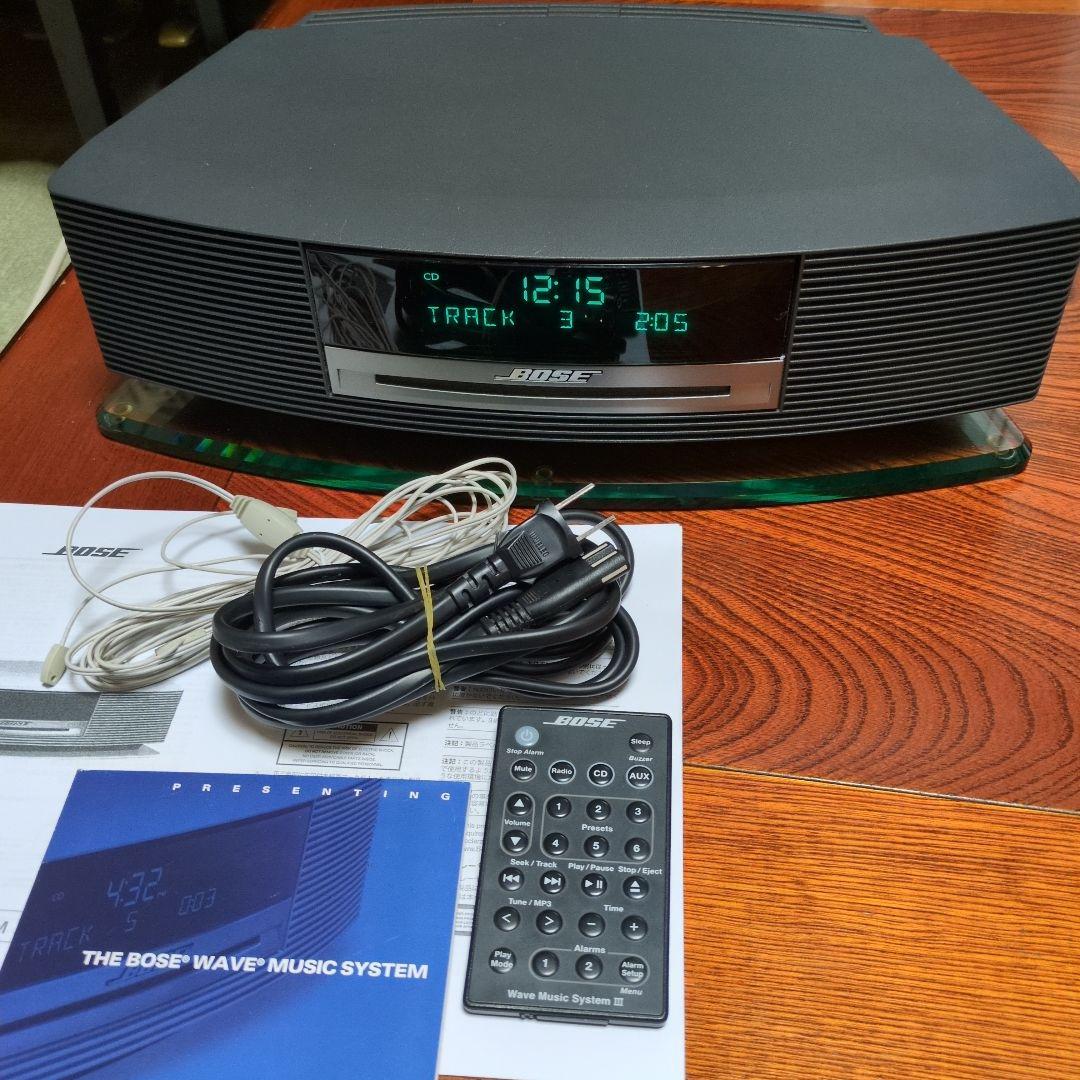 BOSE Wave Music System Ⅲ完動品ワイドFM純正各種付属取説 - メルカリ