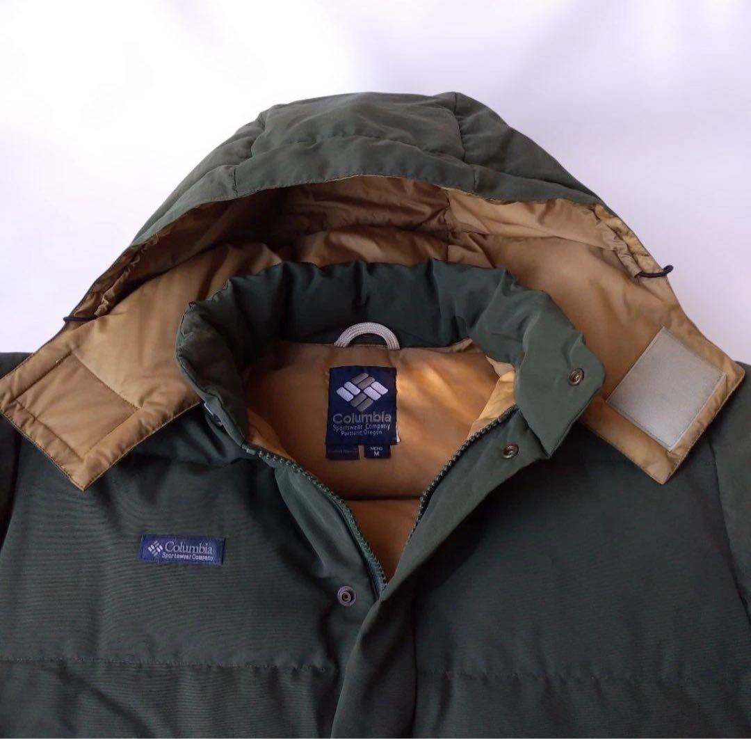 コロンビア Columbiaダウンジャケット M ドローコード付き 短丈 - メルカリ