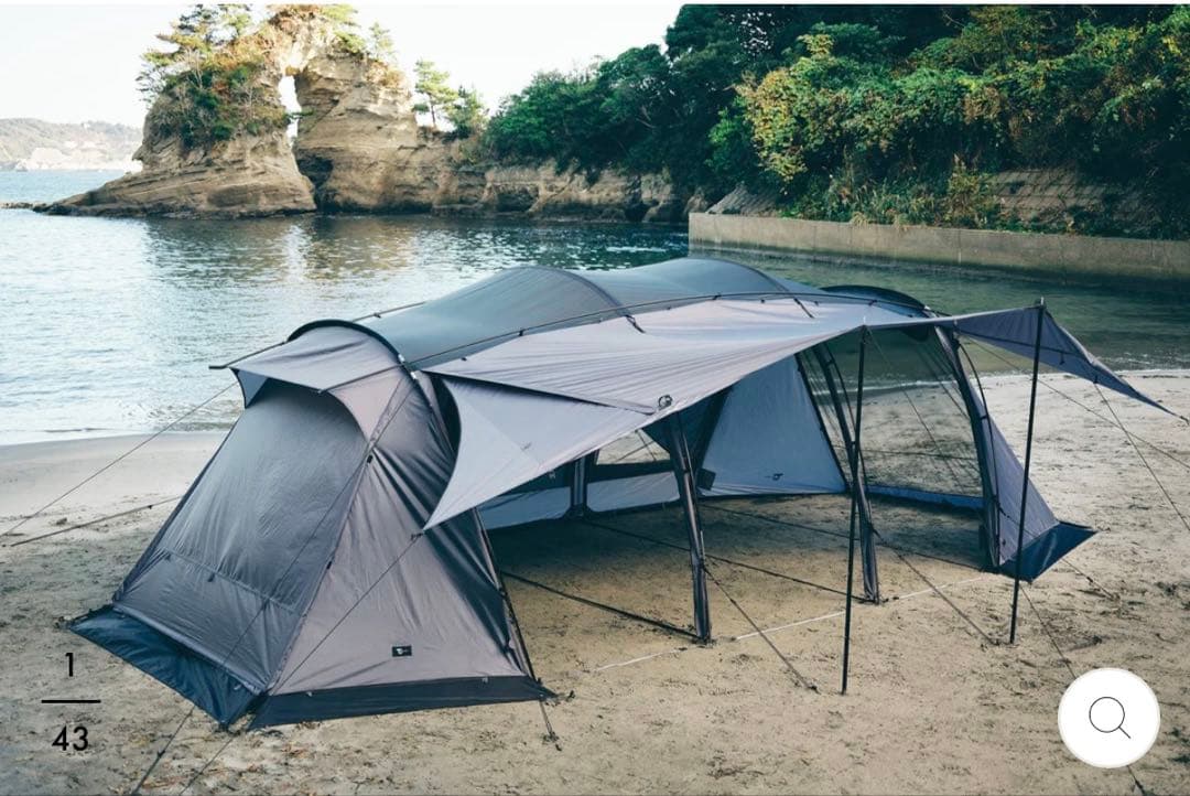 TOKYOCRAFTS ウイングフォート テント ウィングフォート・2ルームテント(4人〜ファミリーテント) - 東京