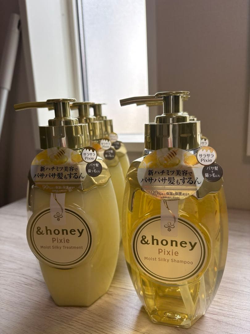 &honey Pixie 保湿シャンプー＆トリートメント 6本セット