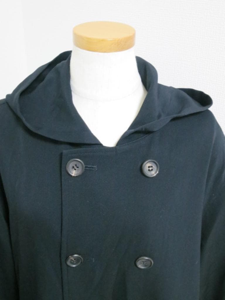 アンプルメアブル ヨージヤマモト 三陽商会 フード付きロングコート 38