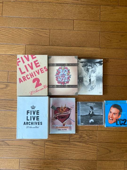 ※バラ売可能※ L'Arc〜en〜Ciel FIVE LIVE ARCHIVES Amazon.co.jp: FIVE LIVE ARCHIVES【完全生産限定盤】 [DVD] : L'Arc
