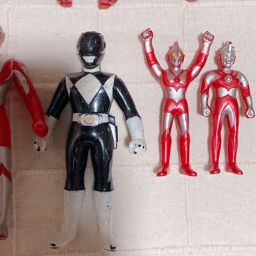 ウルトラマンフィギュア 12体セット ソフビ 当時物 玩具 特撮 戦隊