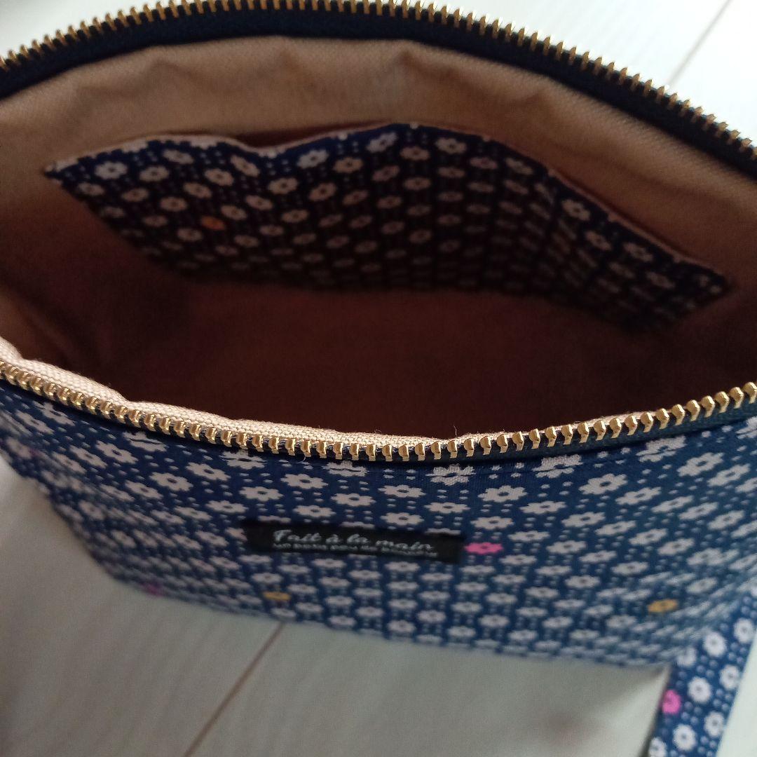 専用品 チューリップバッグ•三角マチファスナーポーチ•ポーチ2点