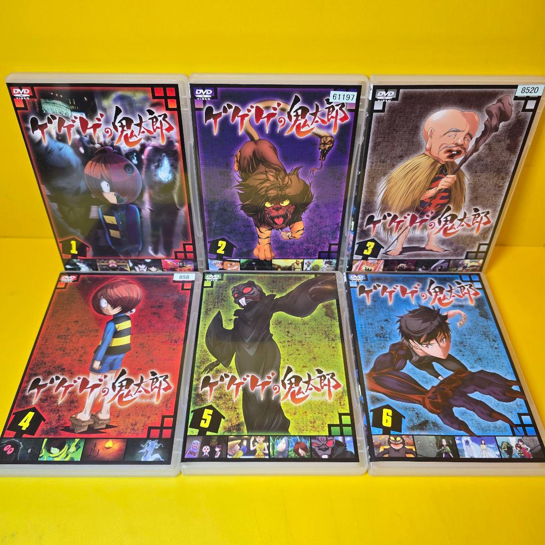 新品ケース交換済 ゲゲゲの鬼太郎 2018、2019TVシリーズ DVD全35巻