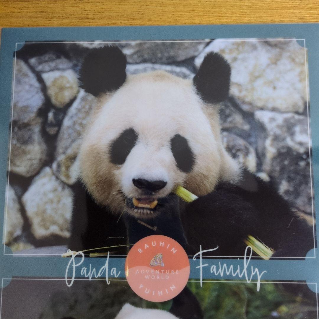 アドベンチャーワールド パンダファミリー A4インデックスクリア