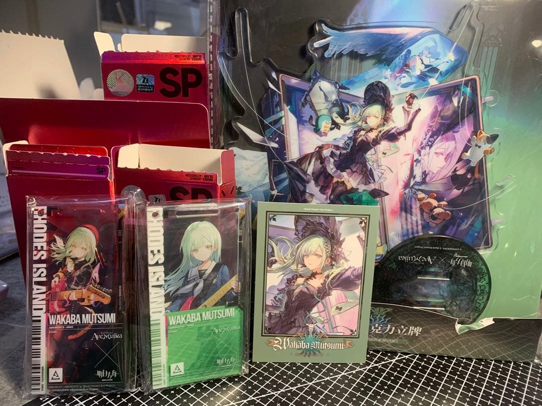 明日方舟アークナイツ AveMujica アクリルスタンド+通行認証+ カード