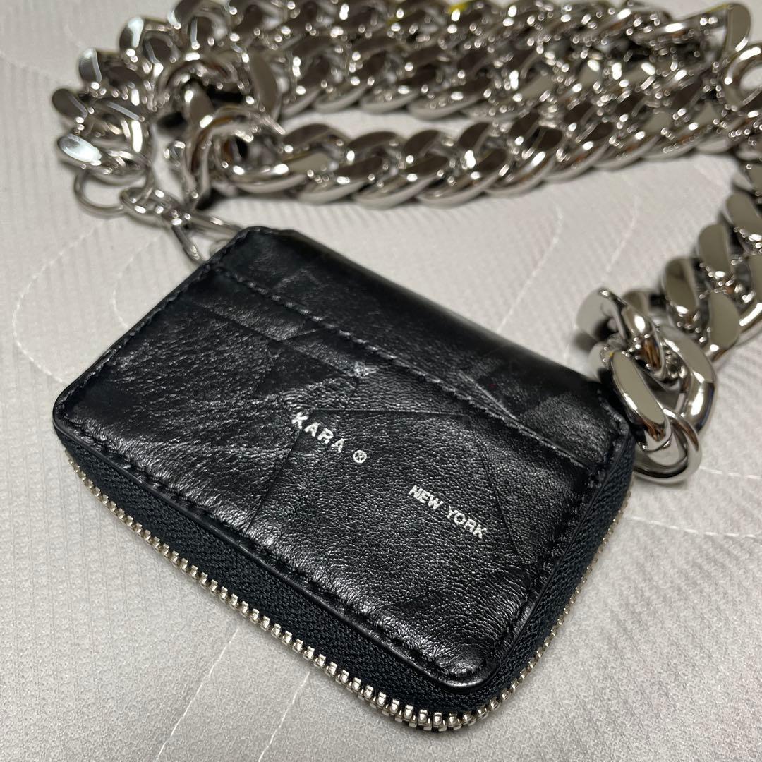 カラ KARA バッグ チェーンウォレット 財布 - メルカリ