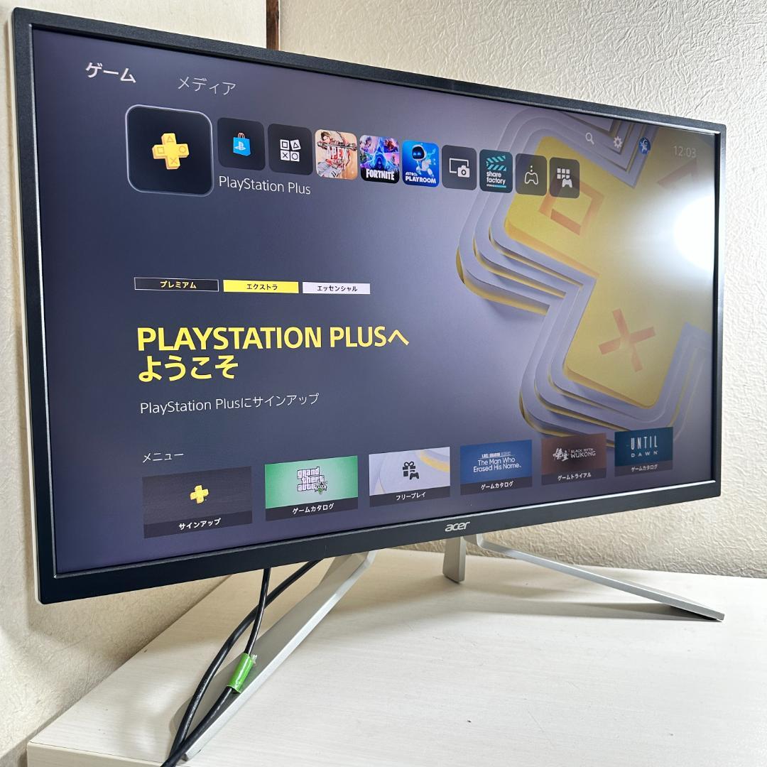 acer 4K 31.5型 液晶モニター Acer 4K モニター 31.5インチワイド VA 非光沢 NTSC 72% Adaptive Sync
