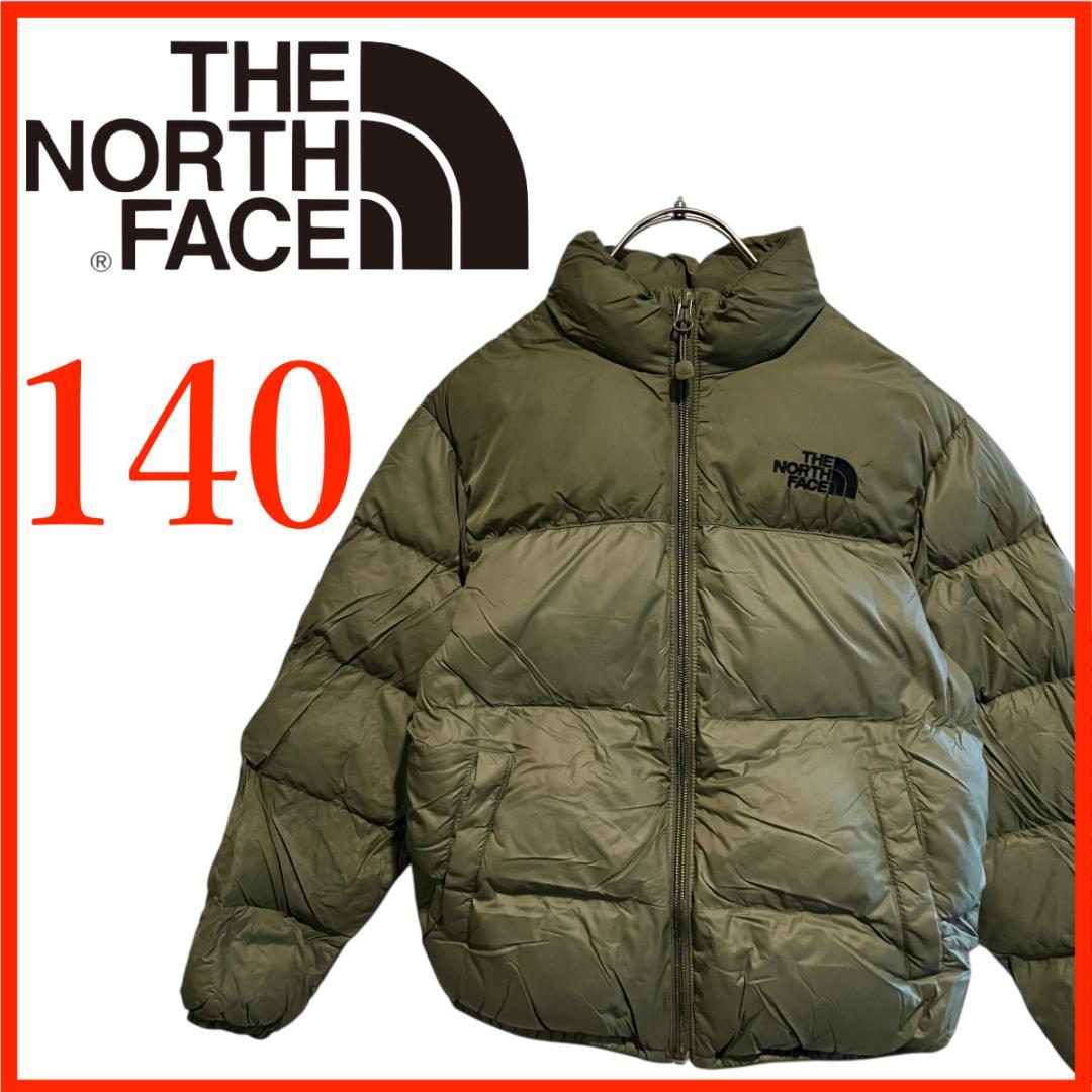 T4486★美品★ノースフェイス*ヌプシ*ダウンジャケット*キッズ140 THE NORTH FACE ザ・ノース・フェイス アウター キッズ ダウン