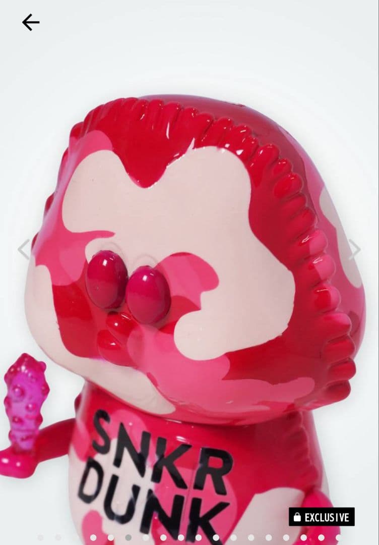 MOJAKING EX MOJA_1 \"PINK\" モジャキング EX モジャ