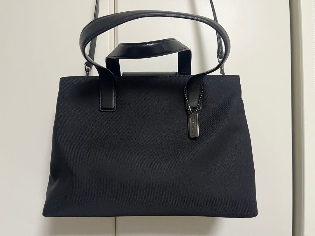 【最終値下げ】新品未使用　正規品　コーチ　ハンドバッグ　ショルダー　ナイロン COACH ハンドバッグ ショルダーバッグ 2WAY ナイロン キャンバス 7400