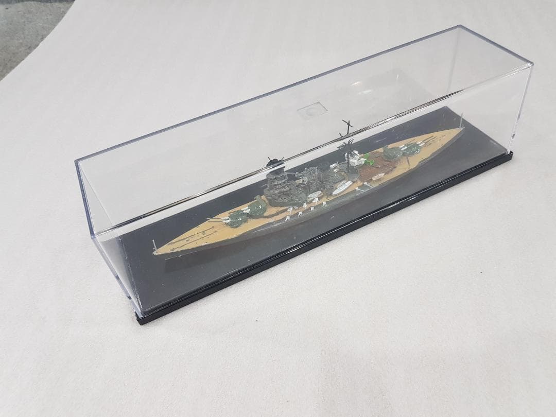 戦艦大和型 ジオラマ模型 完成品 ディスプレイケース付き [23] - メルカリ