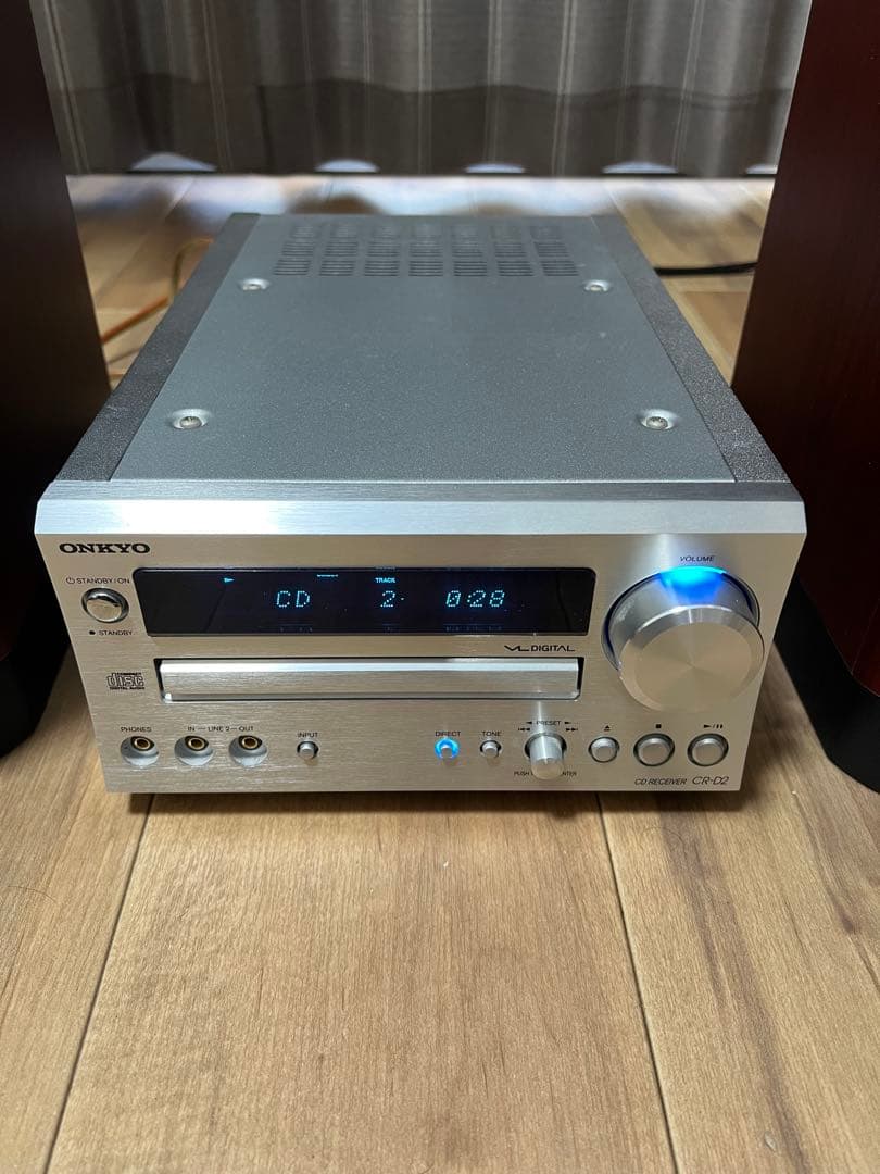 ONKYO CR-D2 コンポ デジタルスピーカー D-D2E セット - メルカリ