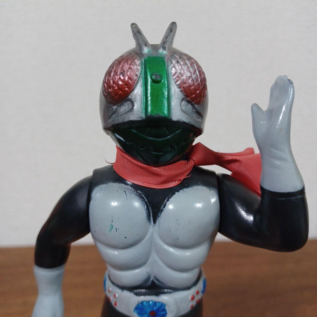 無版権 通称「盆踊りライダー」パチモノ希少美品ソフビフィギュア