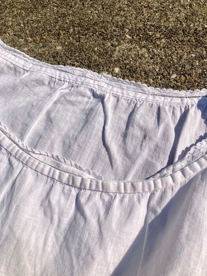 2点pin様1920sフランスアンティークキャミソールヴィンテージthenime