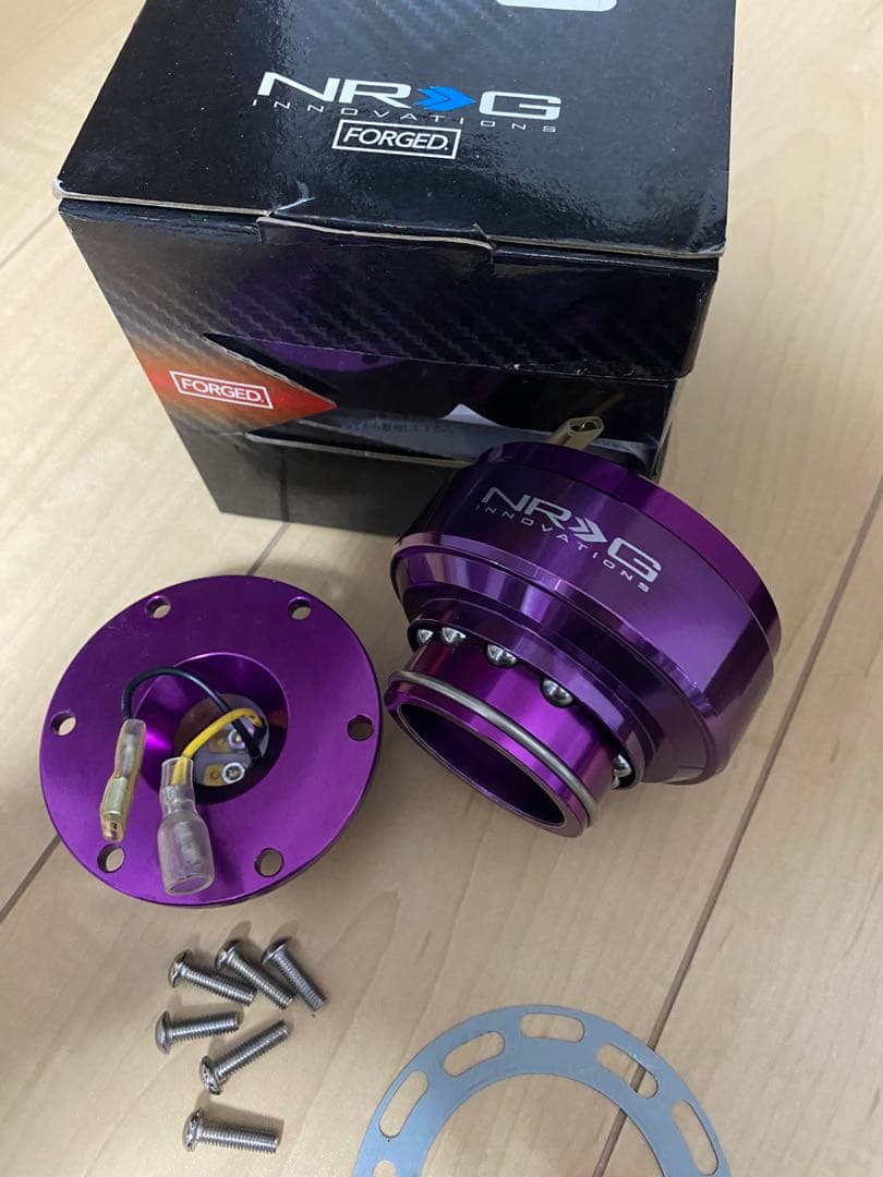 NRGクイックリリース パープル チーン音鳴ります - メルカリ