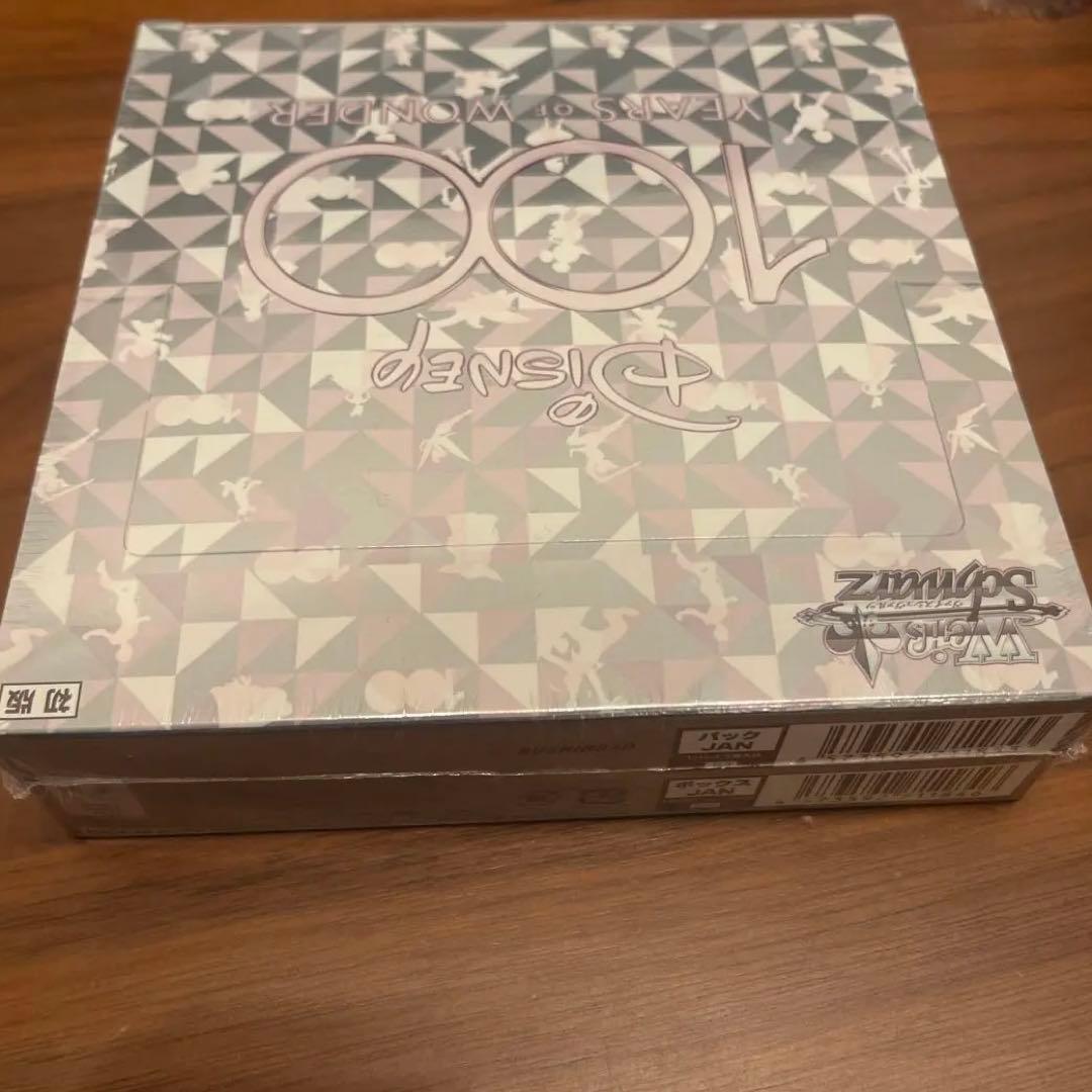初版】ヴァイスシュヴァルツ ディズニー 100 1BOX シュリンク付き