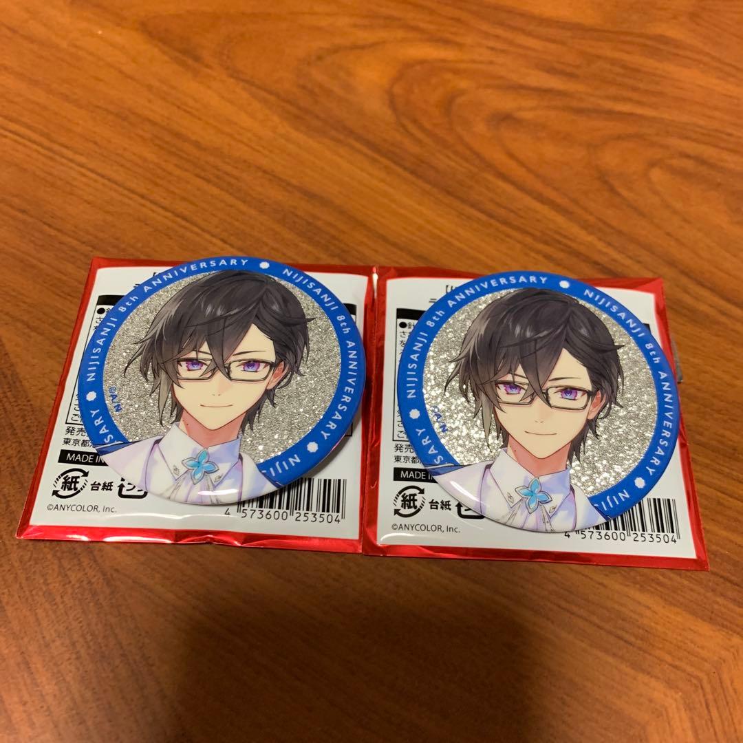 にじさんじ 四季凪アキラ 8周年 缶バッジ - メルカリ