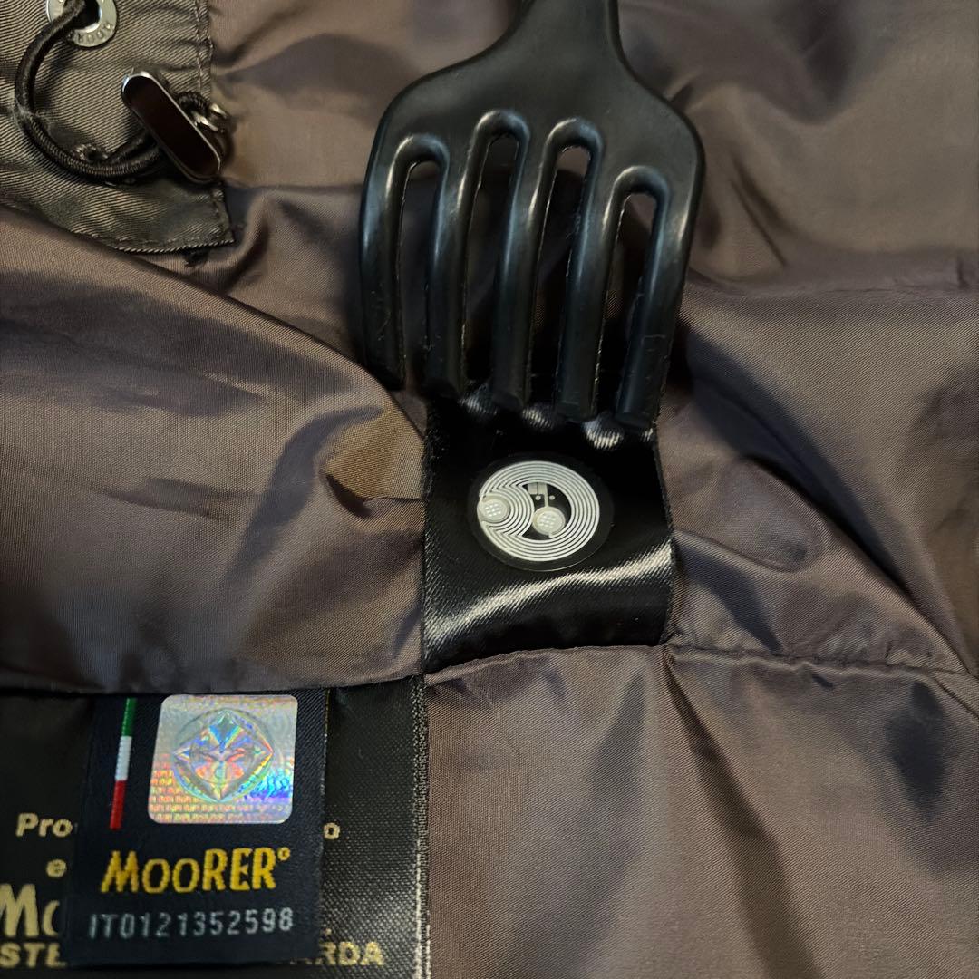 ムーレーダウンコート 伊勢丹限定 ［KURO］クロ ブラウン サイズ44